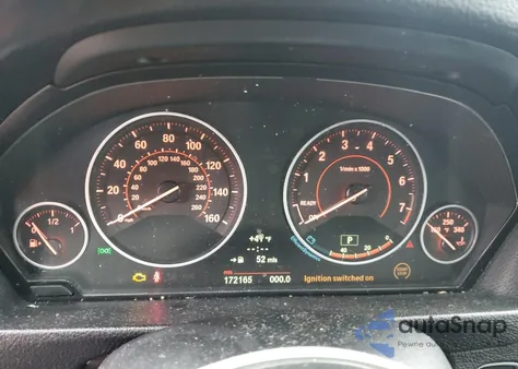 2013 BMW 328 Xi Sulev z USA, uszkodzony, nr VIN WBA3B5C51DF590091